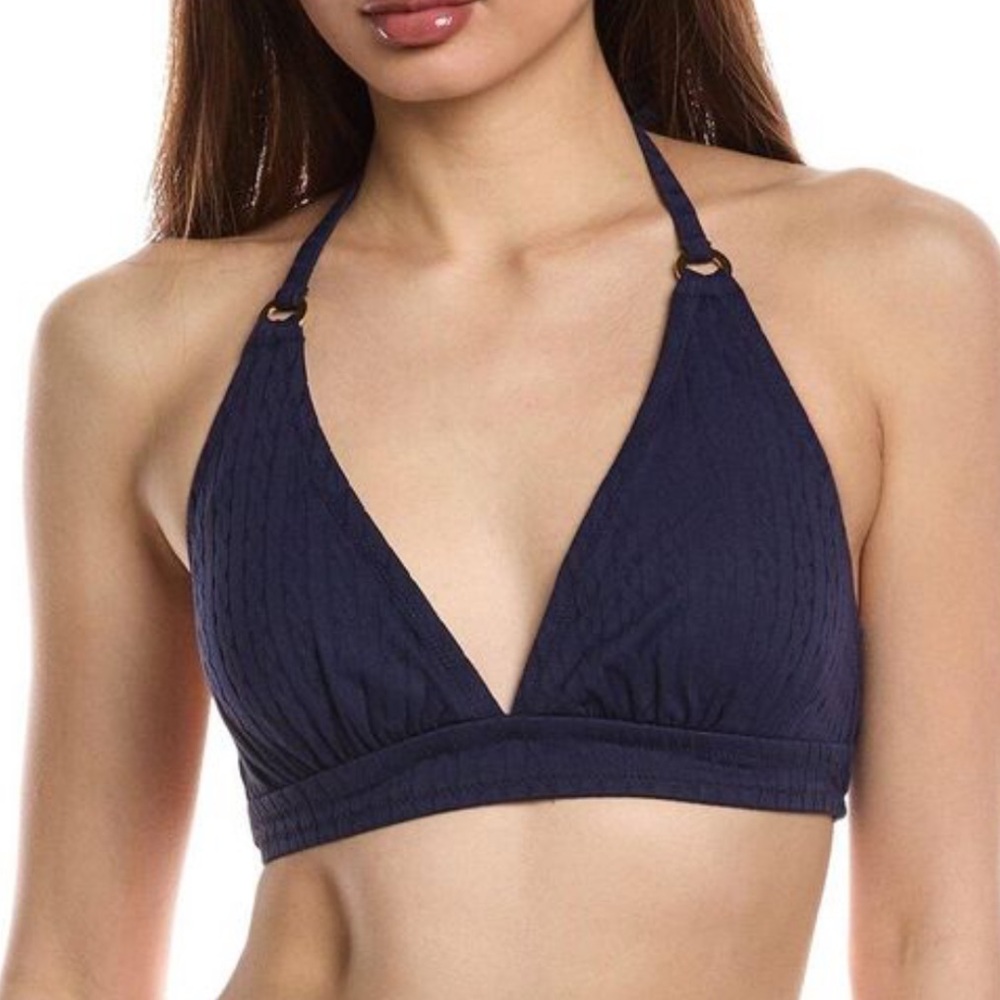 Tommy Bahama Cable Beach Halter Bikini Top - Picture 3 of 12